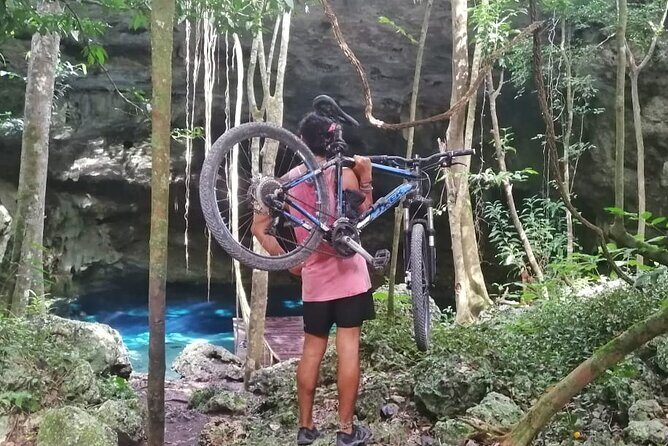 Jungle Bike Tour from Playa del Carmen with Bath in a Cenote - The Experience in Detail