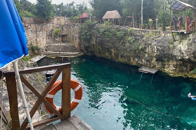 Kaan Luum Lagoon & 3 Cenotes from Cancun and Playa del Carmen - Cenote Zacil-Ha: A Bright, Open Cenote