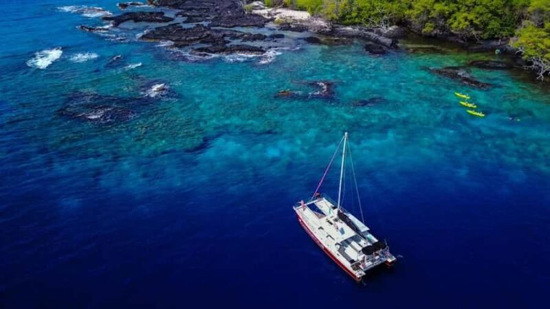 Kailua-Kona: Kealakekua Bay Snorkel and Sail with Lunch - Food and Drinks