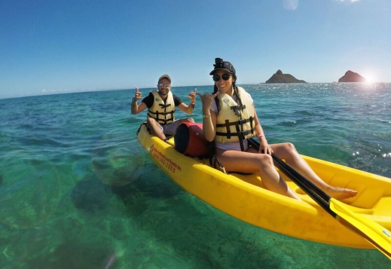 Kailua: Mokulua Islands Guided Kayak and Snorkeling Tour - Key Points