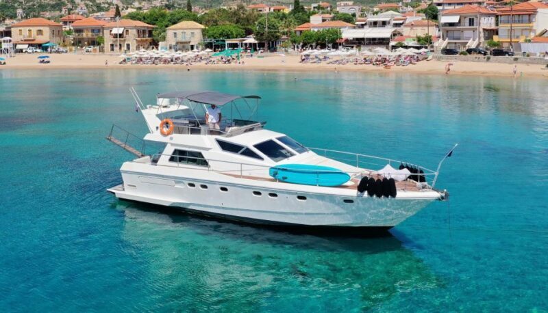 Kalamata: 2-hour Sunset cruise with local wine& fruit salads - The Itinerary Breakdown