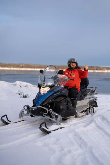Kalix: Snowmobile Tour with Reindeer Feeding & Lunch - The Experience in Detail