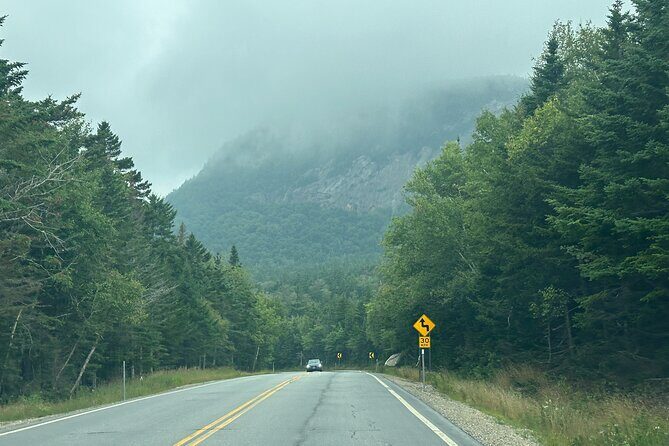 Kancamagus highway GPS Smartphone Audio Driving Tour App - Key Points