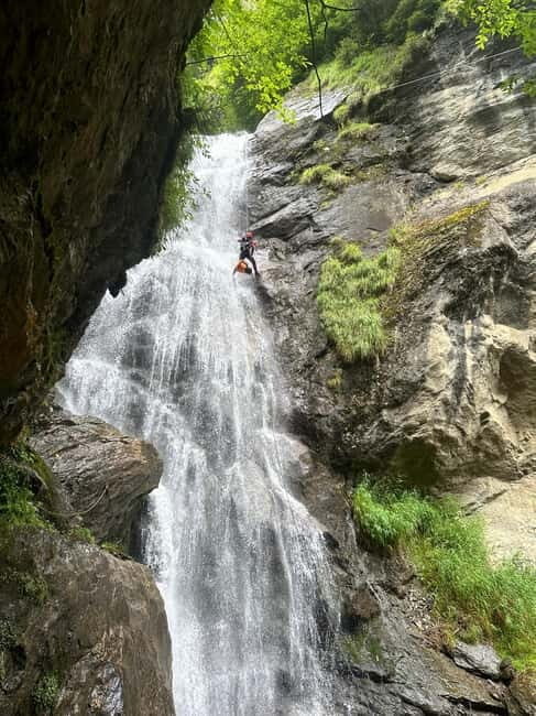 Kaprun: Canyoning, Rappeling in Grubbach - What’s Included and What’s Not