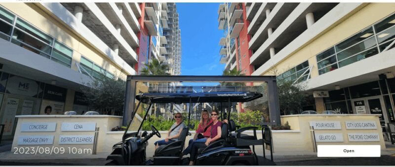 Karaoke Golf Cart City Tour  Tampa! - What to Expect from the Karaoke Golf Cart City Tour Tampa