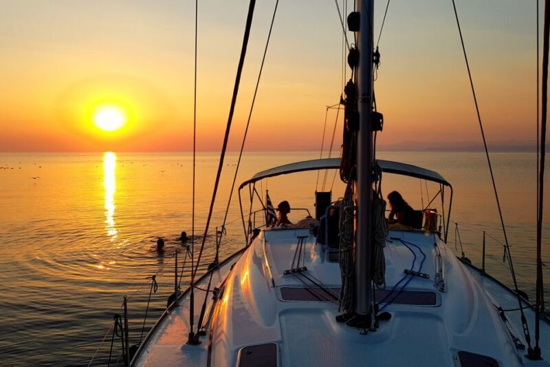 Kassandra: Golden Hour Sailing - Private Sunset Cruise - Key Points