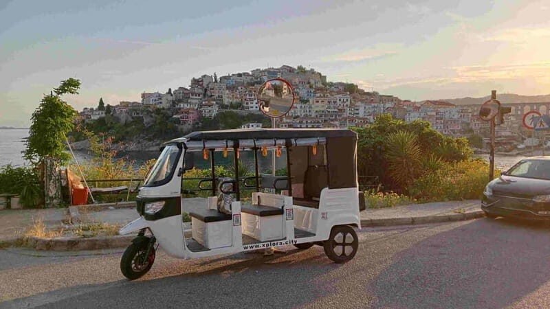 Kavala: Evening Snapshots Tour by Eco-Friendly Tuk-Tuk - The Itinerary and Stops