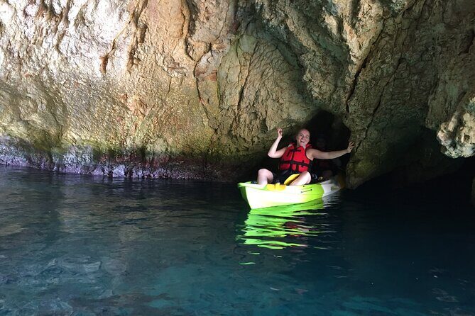 Kayak And Snorkel Excursion in Jávea. Portitxol - Granadella - Starting Point and Duration