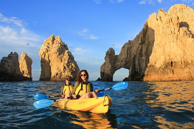 Kayak Expedition to the Arch of Cabo San Lucas, Lovers Beach & Snorkel - Summary