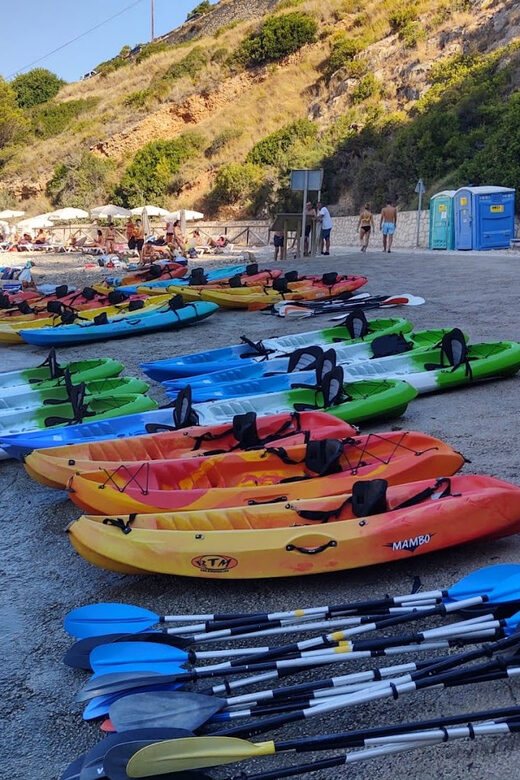 kayak route in granadella javea cave llop marí,cala en caló - An In-Depth Look at the Kayak Experience