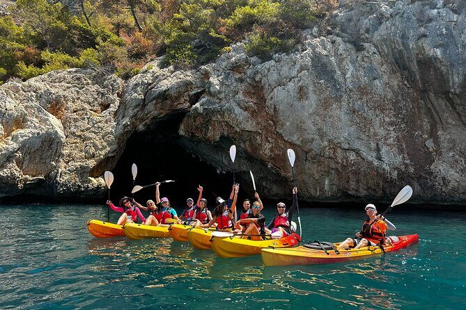Kayak route through Cala Granadella - Tour Logistics and Practicalities