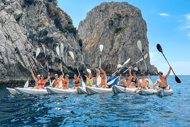 Kayak tour in Capri between caves and beaches. Photos included. - Key Points