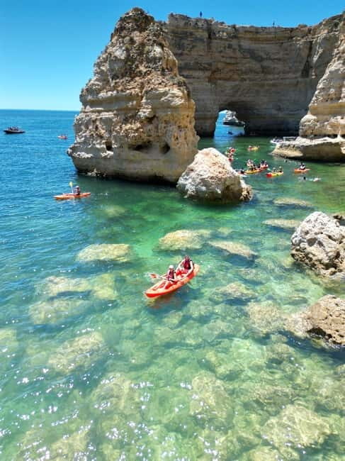 Kayak Tour Unexplored Caves + Benagil Cave - What You Can Expect from the Kayak Tour