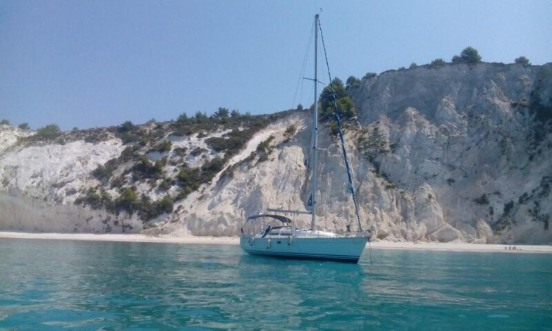 Kefalonia: Half-Day Private Sailboat Cruise from Argostoli - The Itinerary in Detail