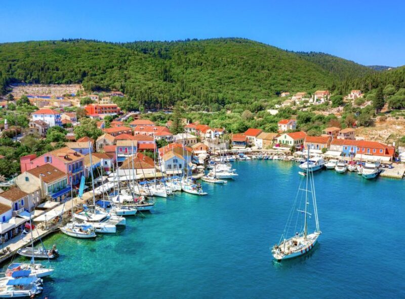 Kefalonia: Island Sightseeing Bus Tour with Hotel Transfer - Exploring Agia Efimia: A Vibrant Seaside Village