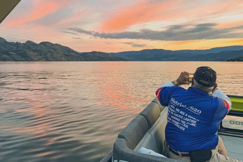 Kelowna Boat Tour on Okanagan Lake - Dusk Til Dawn - Key Points