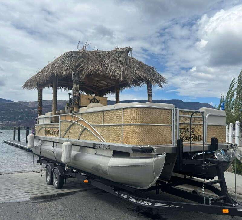 Kelowna: Tiki Party Yacht Rental - The Itinerary and Experience