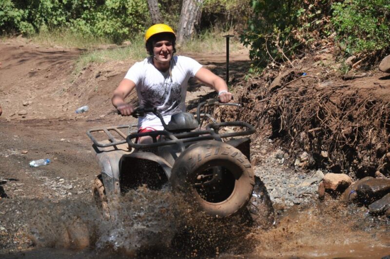 Kemer: Forest, Mud, and Streams Quad Safari Tour with Pickup - The Experience: What to Expect