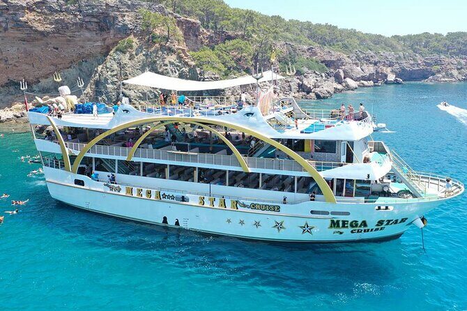 Kemer Mega Star Boat Trip With Hotel Transfer and Lunch - Comfortable Pickup and Transfer