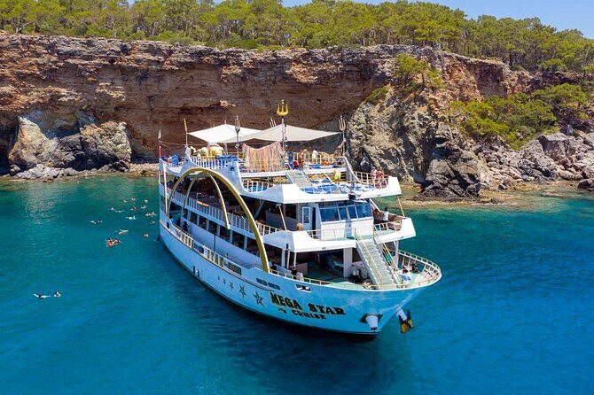 Kemer Mega Star Boat Trip With Hotel Transfer and Lunch - Exploring the Spectacular Bays