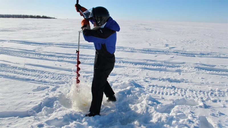 Kemi-Tornio: Ice Fishing Safari with Snowmobiles - An Honest Look at the Ice Fishing Safari with Snowmobiles