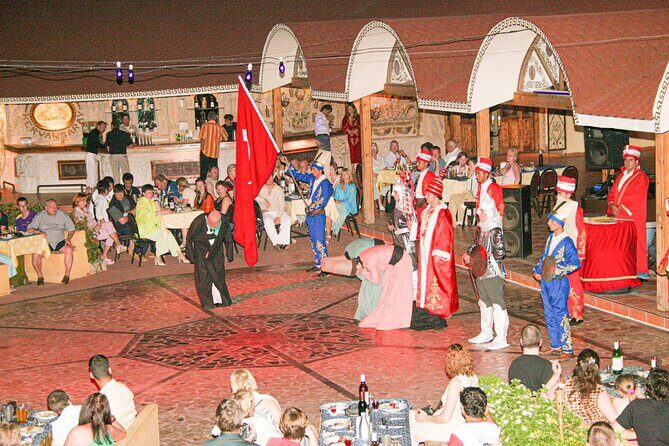 Kervansaray Turkish Night Dance Show Include Dinner, Marmaris - FAQs