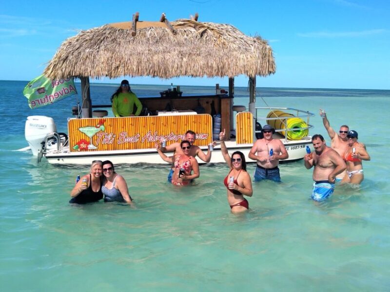 Key West: 4-Hour Private Sandbar Cruise on a Tiki Bar Boat - FAQs