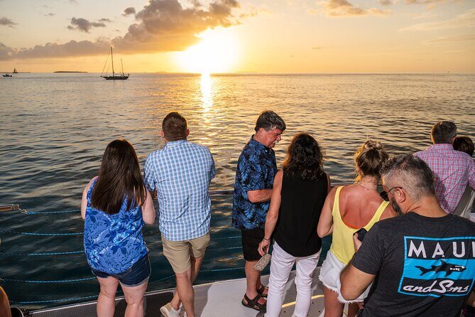 Key West Sunset Sail with Full Bar, Live Music and Hors D'oeuvres - Key Points