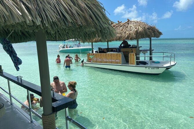 Key West Tiki Bar Boat Cruise to Popular Sand Bar - What You Can Expect from This Tiki Boat Experience