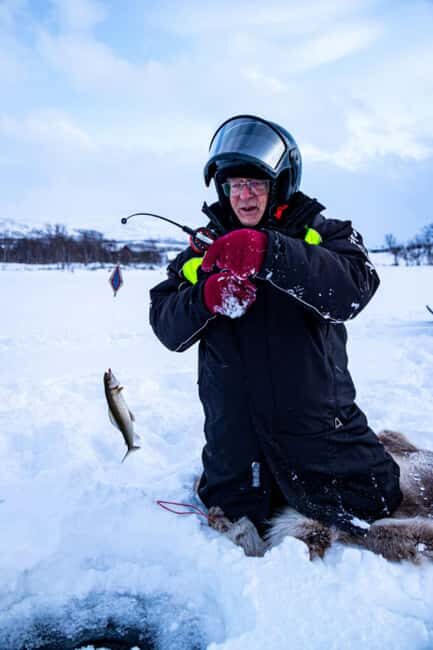 Kilpisjärvi: Ice Fishing Experience with Snowmobile Ride - An In-Depth Look at the Kilpisjärvi Ice Fishing Tour