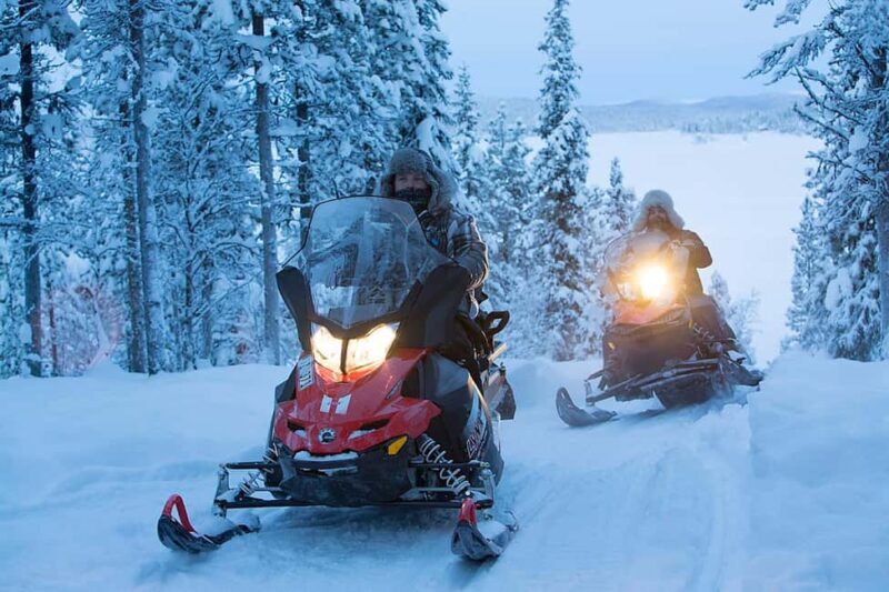 Kiruna: Guided Snowmobile Tour with Coffee Break - Key Points