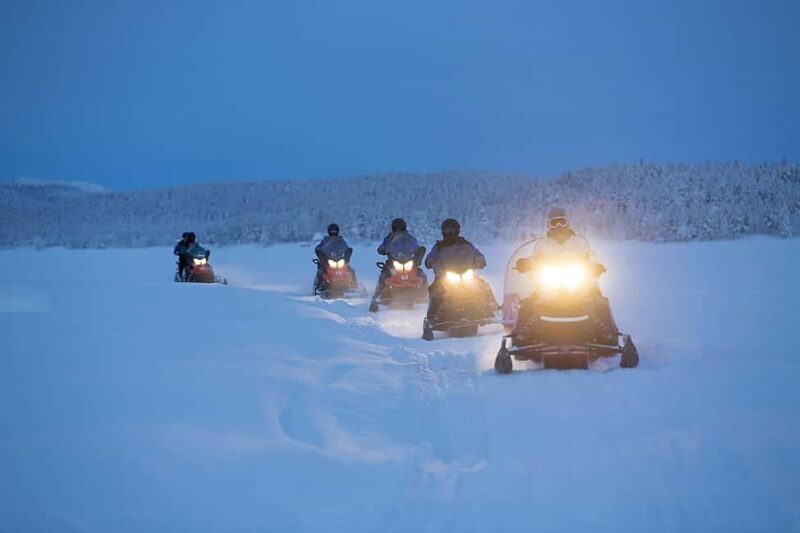 Kiruna: Guided Snowmobile Tour with Lunch - Key Points