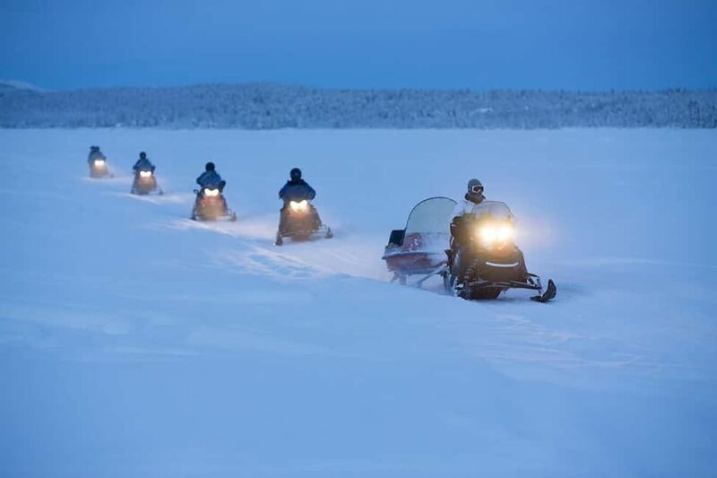 Kiruna: Guided Snowmobile Tour with Lunch - The Scenic Highlights