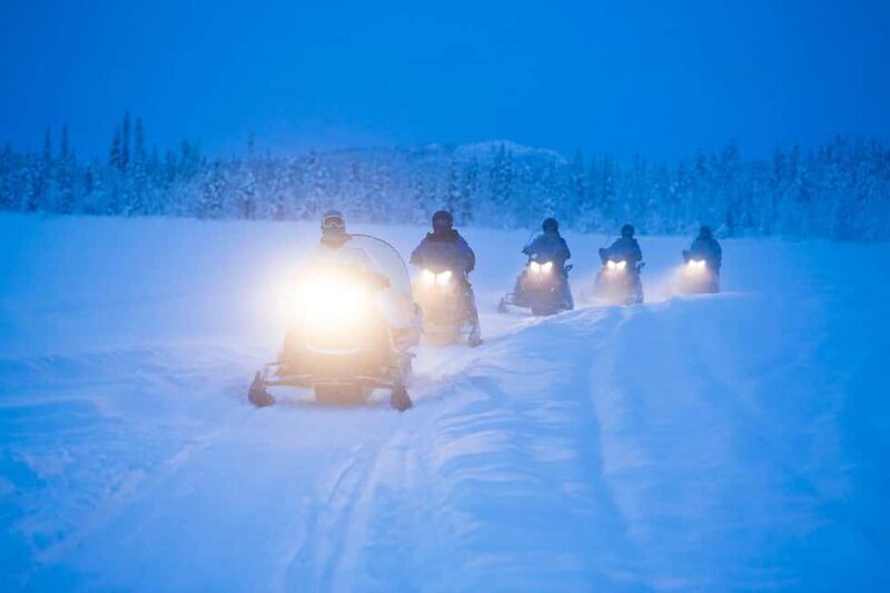 Kiruna: Northern Lights Snowmobile Tour with Dinner - What to Expect on the Tour