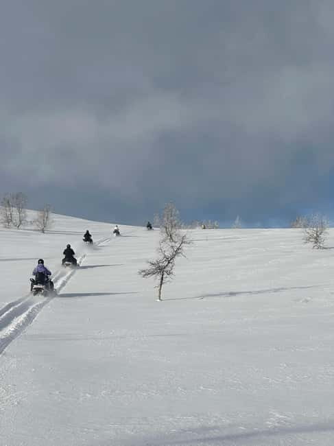 Klimpfjäll: Southern Lapland Snowmobile Tour with Fika - Key Points