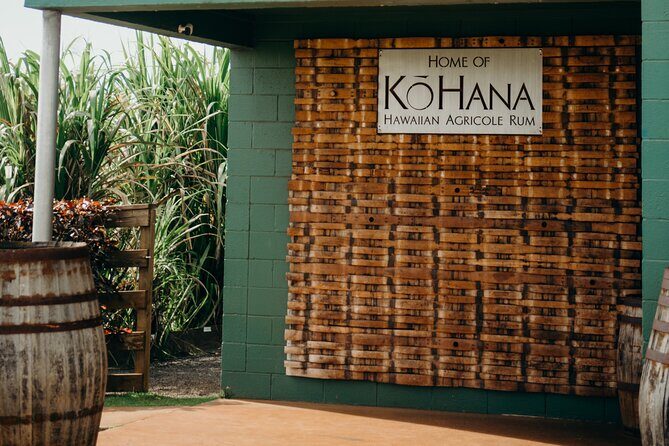 Ko Hana Rum Tour and Tasting - Key Points