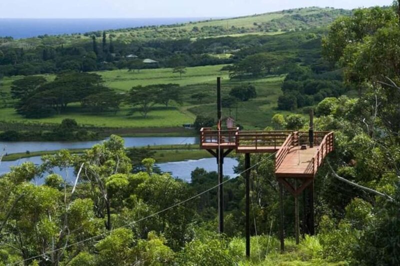 Koloa: Kauais Longest 8-Line Zipline Tour - Snacking and Relaxing