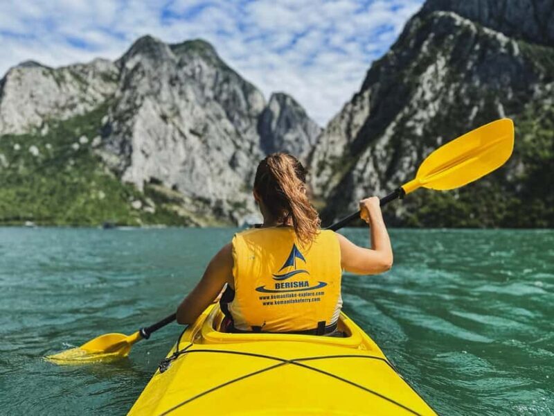 Koman Lake: Kayak Rental with Boat Transfer - Key Points