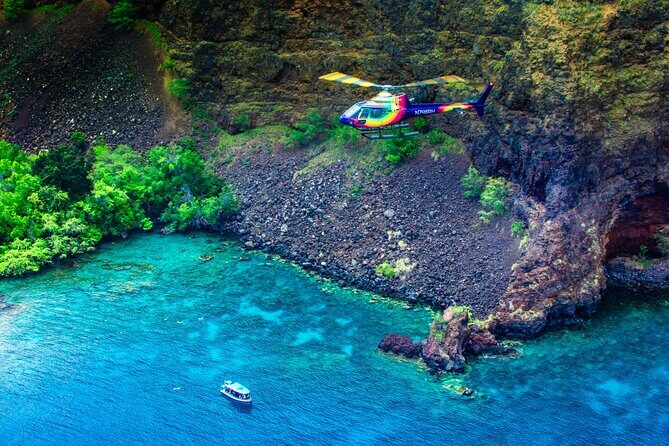Kona Coast Scenic - 30 Min Helicopter Tour - Doors Off or On - Key Points