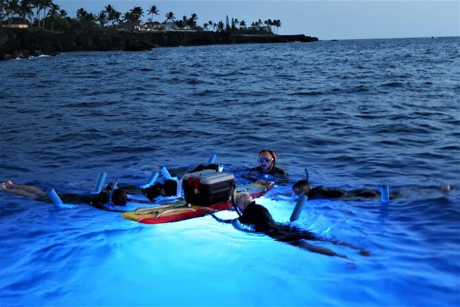 Kona Manta Rays Guaranteed Night Snorkel in Keauhou Harbor - Group Size and Atmosphere