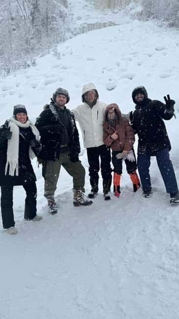 Korouoma Canyon Frozen Waterfalls Hike & Private Teepee BBQ - What the Reviews Tell Us