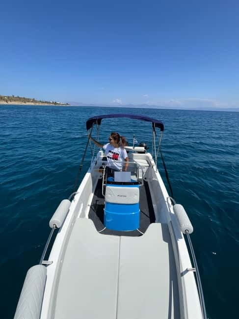 Kos: Private Speedboat Rental -No License required - Key Points