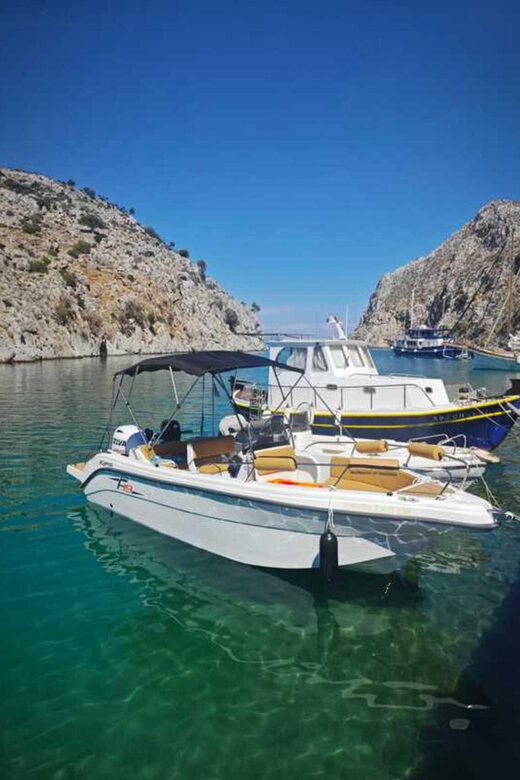 Kos:Private boat rental in kos - The Itinerary in Detail