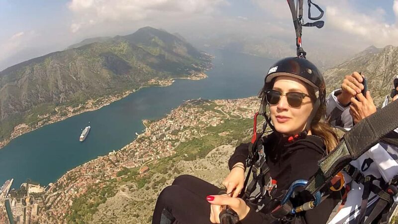 Kotor: Tandem Paragliding Flight with Photos & Videos - What is the Experience Like?