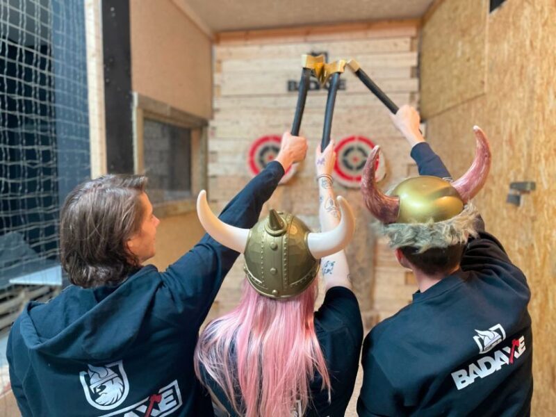 Krakow: Axe Throwing Fun - The Value of the Experience