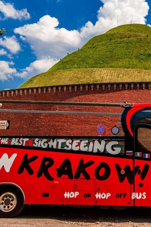 Krakow City SightSeeing hop on hop off bus and city game - Key Points