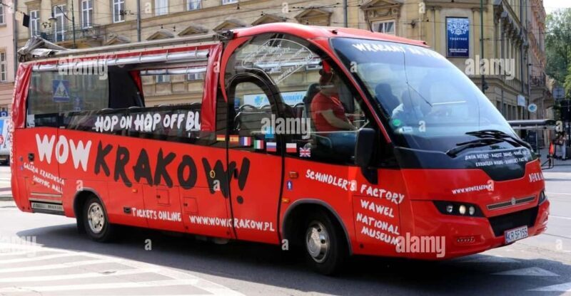 Krakow City SightSeeing hop on hop off bus and city game - The Value Proposition
