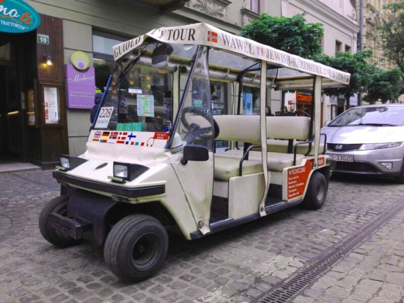 Krakow: Jewish Quarter and Schindler Factory by Golf Car - What to Expect on the Tour