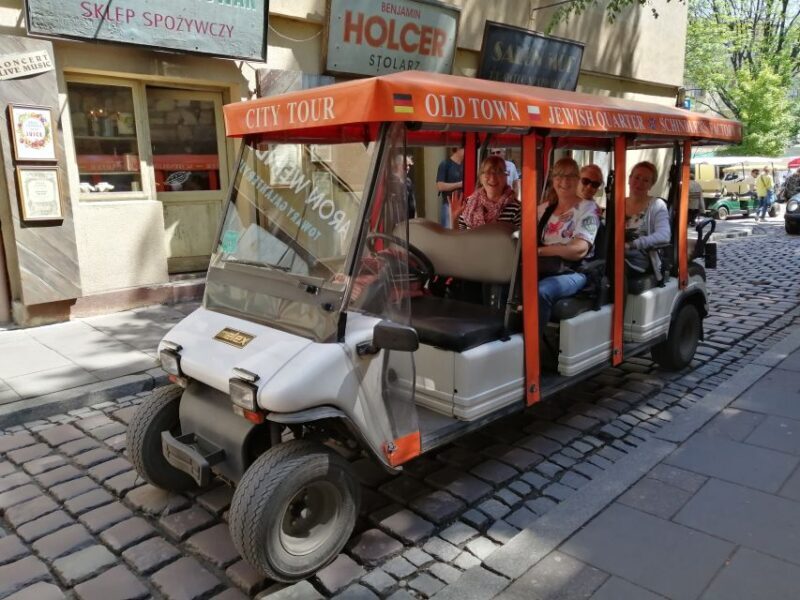 Krakow: Jewish Quarter and Schindler Factory by Golf Car - FAQ