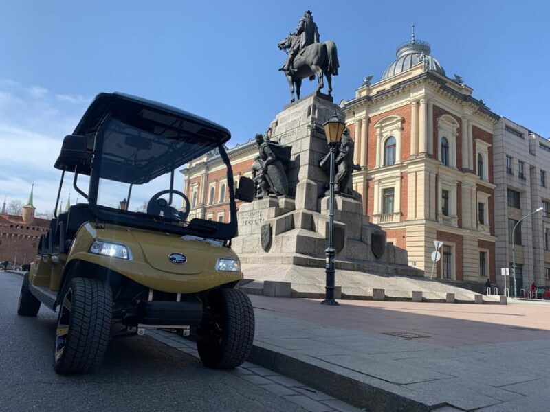 Krakow: Old Town City Sightseeing Tour Eco Buggy Golf Cart - Key Points